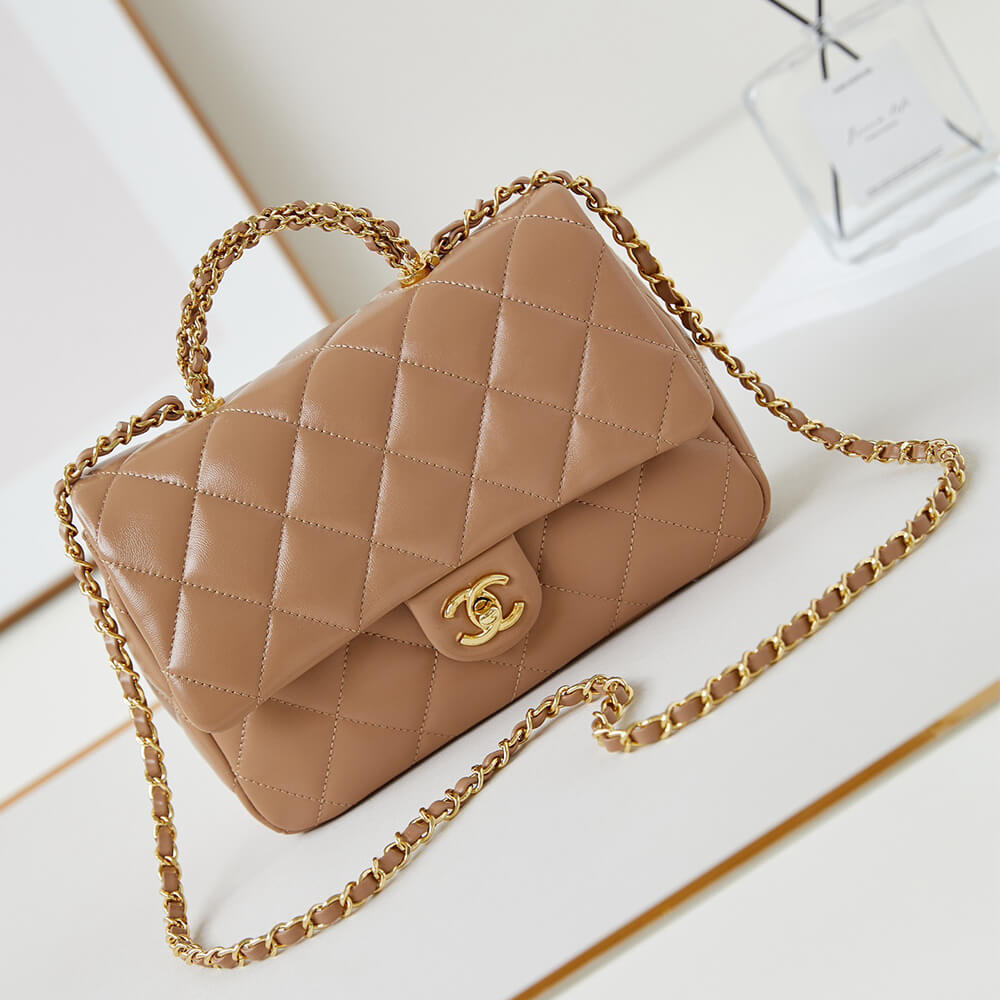 Chanel Flap Bag with Top Handle - Replica Luxury Bags™