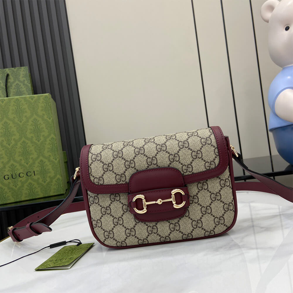 Gucci Horsebit 1955 Soft Small Shoulder Bag - Replica Luxury Bags™