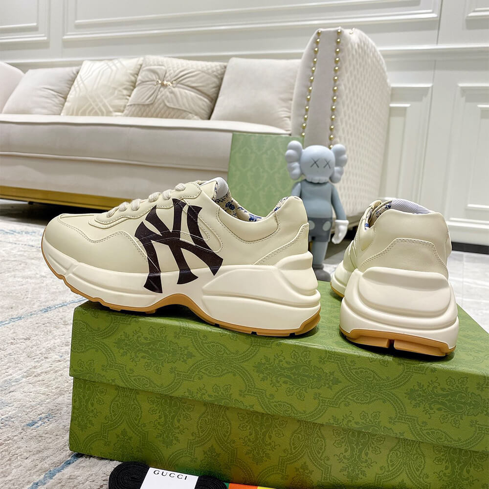 Gucci X MLB Rhyton Sneaker Shoes - Replica Luxury Bags™