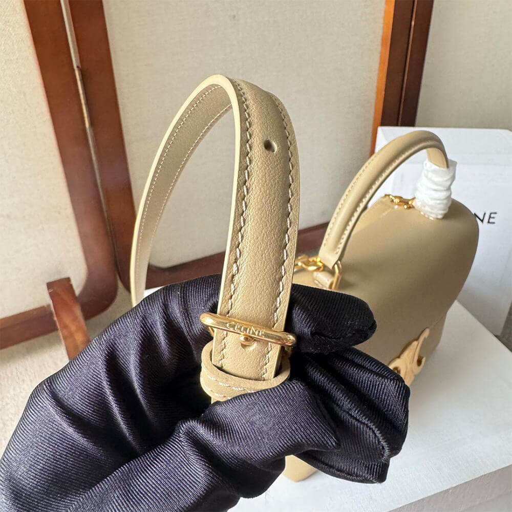 Celine Teen Nino Bag In Triomphe Canvas - Replica Luxury Bags™