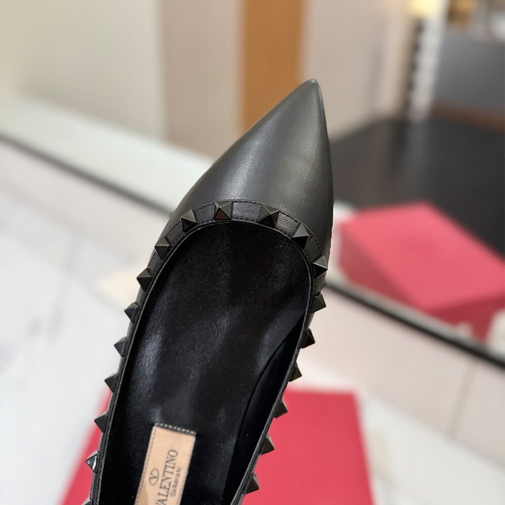 VALENTINO ROCKSTUD BALLET FLAT Shoes - Replica Luxury Bags™