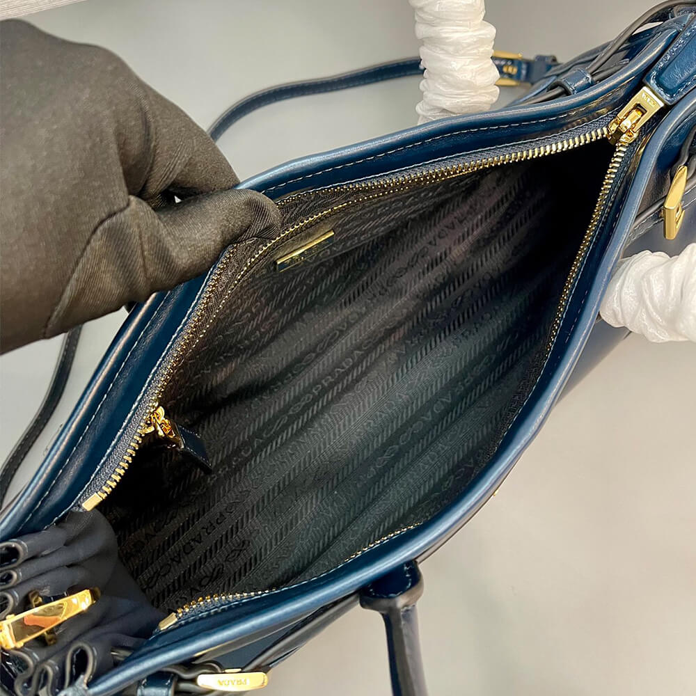 Prada Medium Leather Handbag - Replica Luxury Bags™