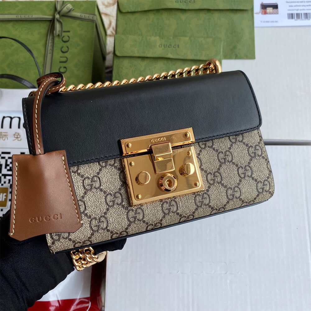 Gucci Padlock Small GG Shoulder Bag - Replica Luxury Bags™