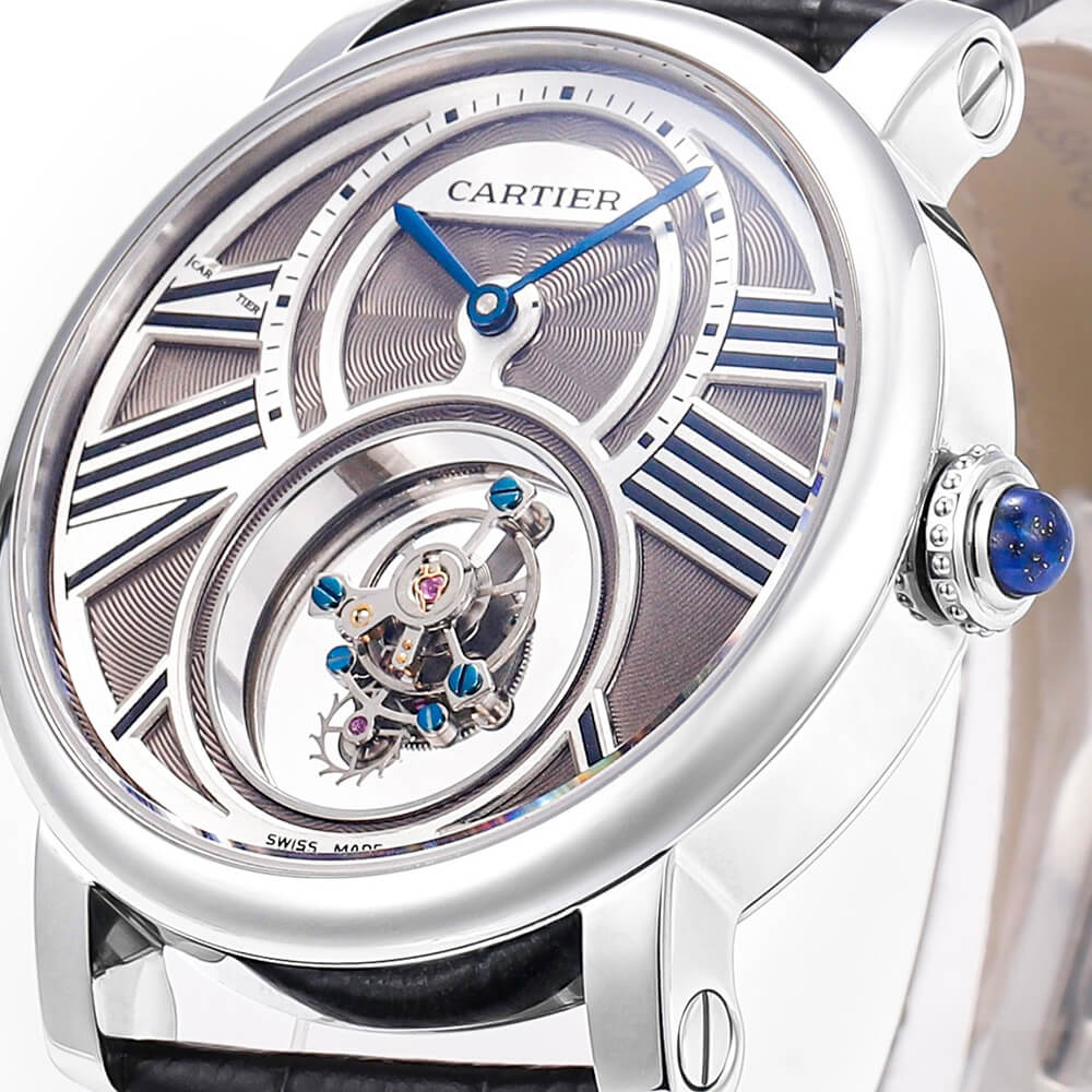 Rotonde de Cartier Double Tourbillon watch - Replica Luxury Bags™