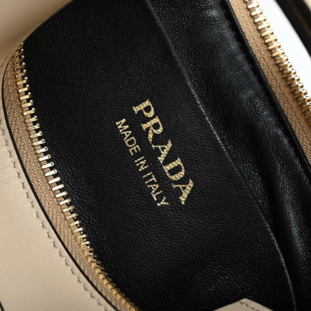 Prada Arque Leather Shoulder Bag - Replica Luxury Bags™