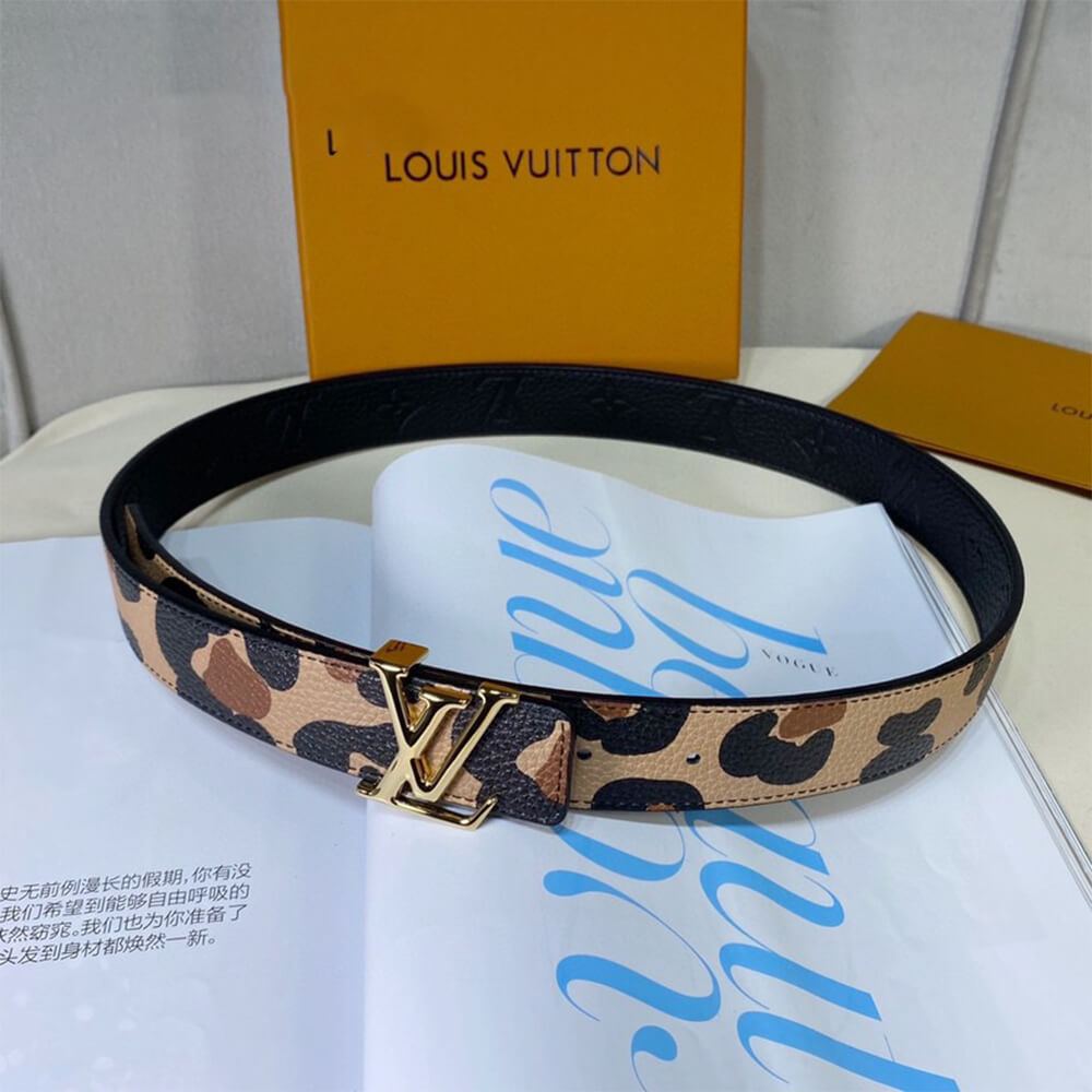 LV ICONIC 30mm Reversible Belt - Replica Luxury Bags™