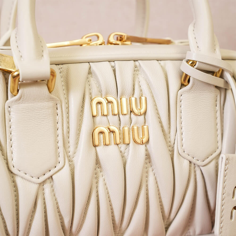 Miumiu Medium Arcadie Matelasse Nappa Bag - Replica Luxury Bags™