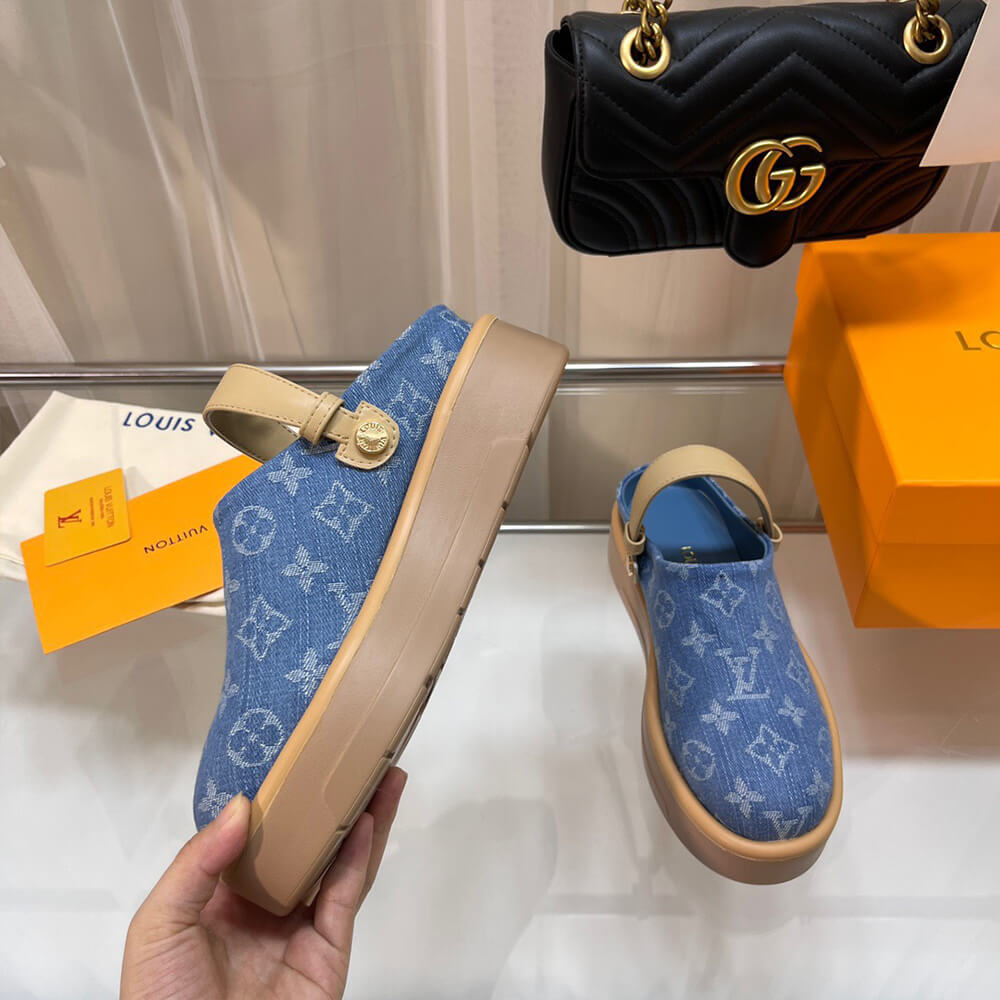 LV Aspen Platform Clog Shoes - Replica Luxury Bags™