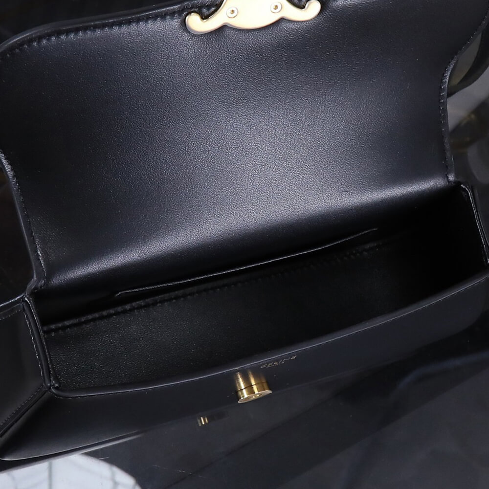 Teen Celine Lola Bag in Shiny Calfskin - Replica Luxury Bags™