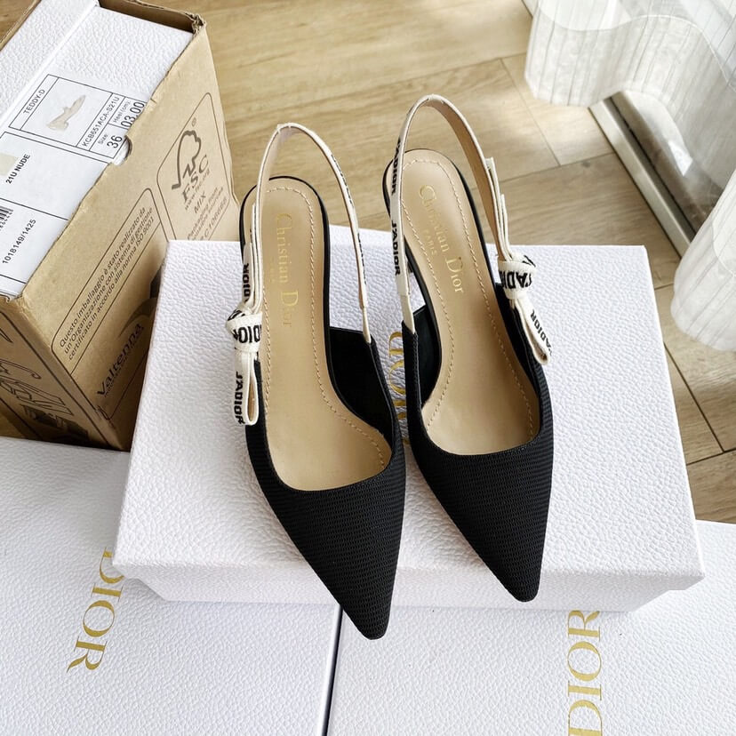 J Adior Slingback Pump Shoes - Replica Luxury Bags™