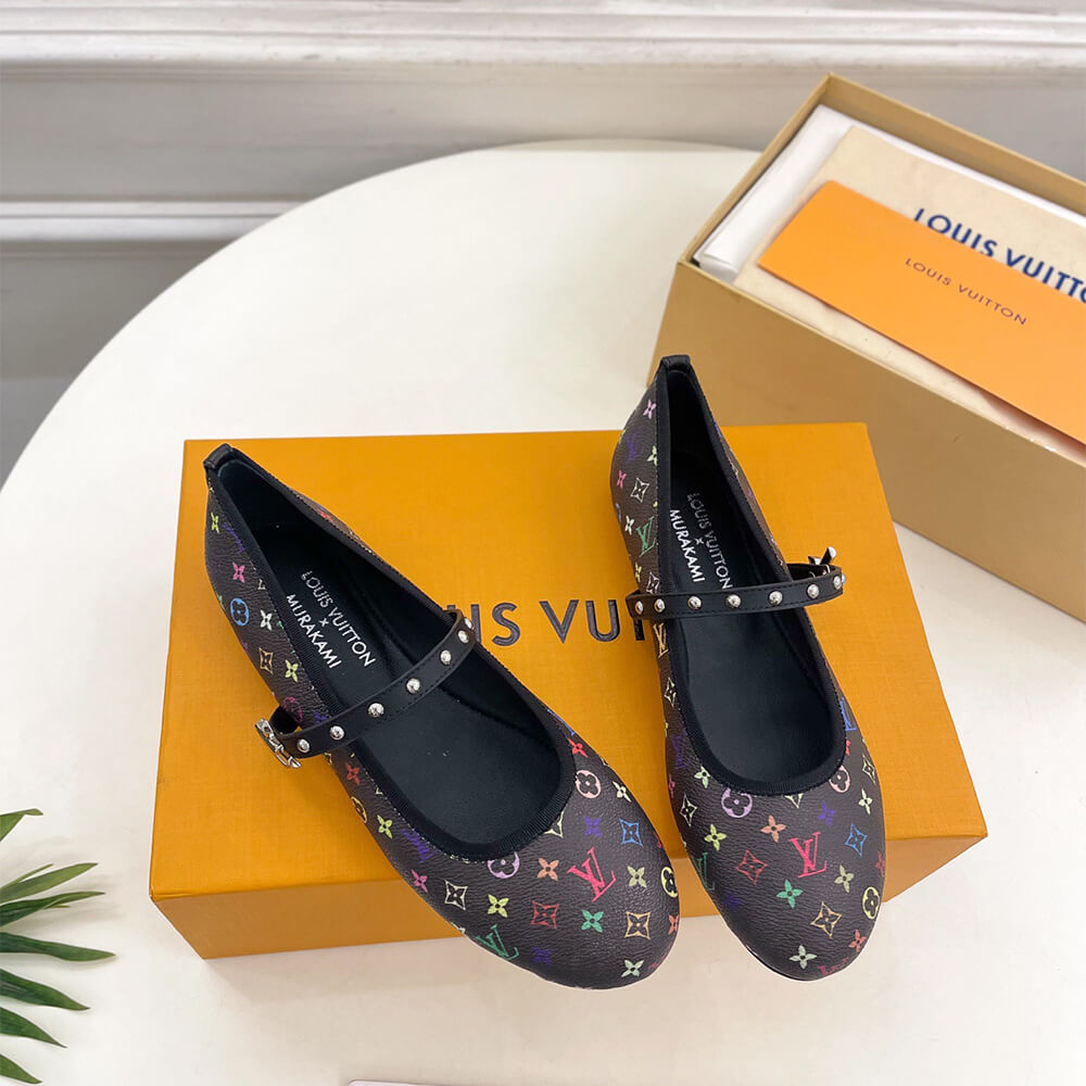 LV x TM Romy Flat Ballerina Shoes - Replica Luxury Bags™