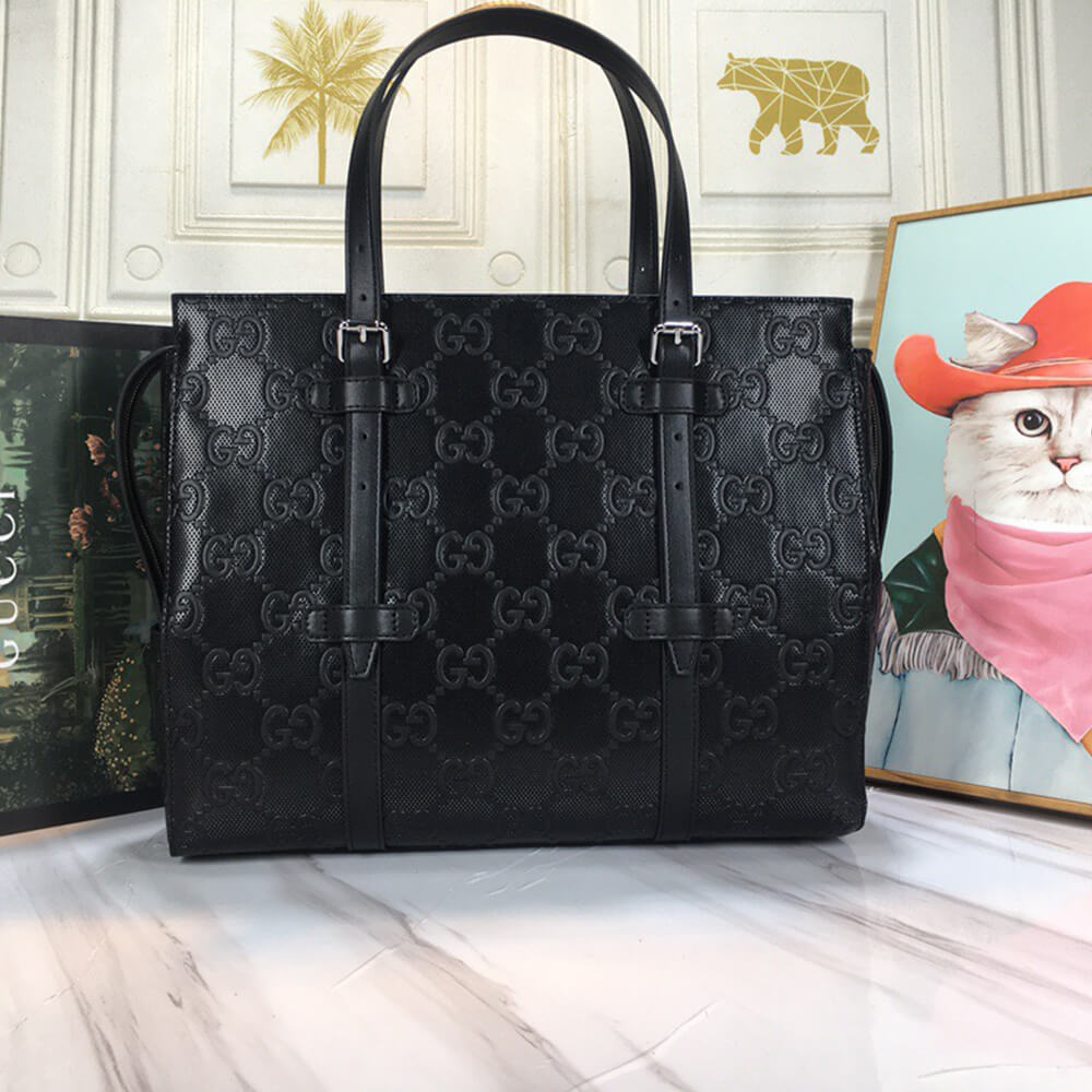 Gucci GG Embossed Tote Bag - Replica Luxury Bags™