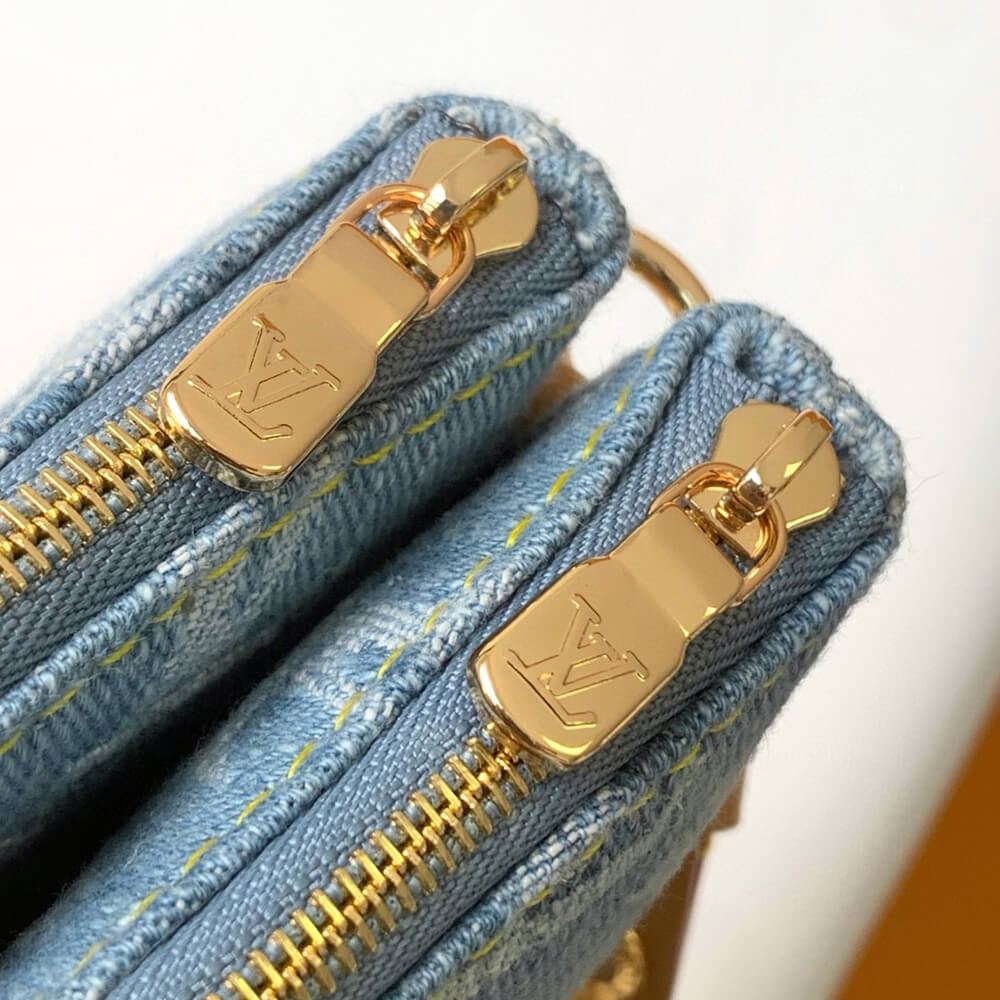 LV Liv Pochette Denim Bag - Replica Luxury Bags™