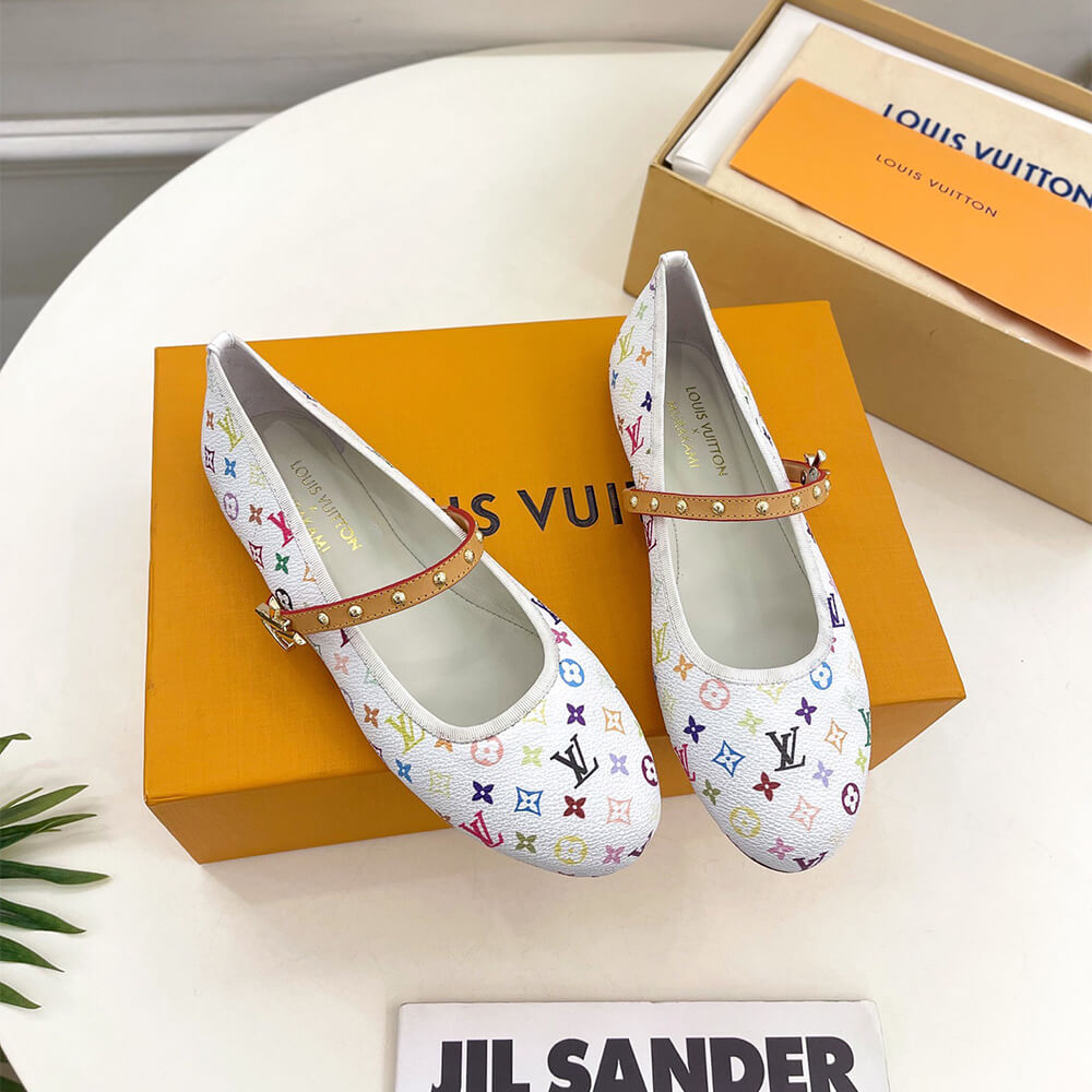 LV x TM Romy Flat Ballerina Shoes - Replica Luxury Bags™