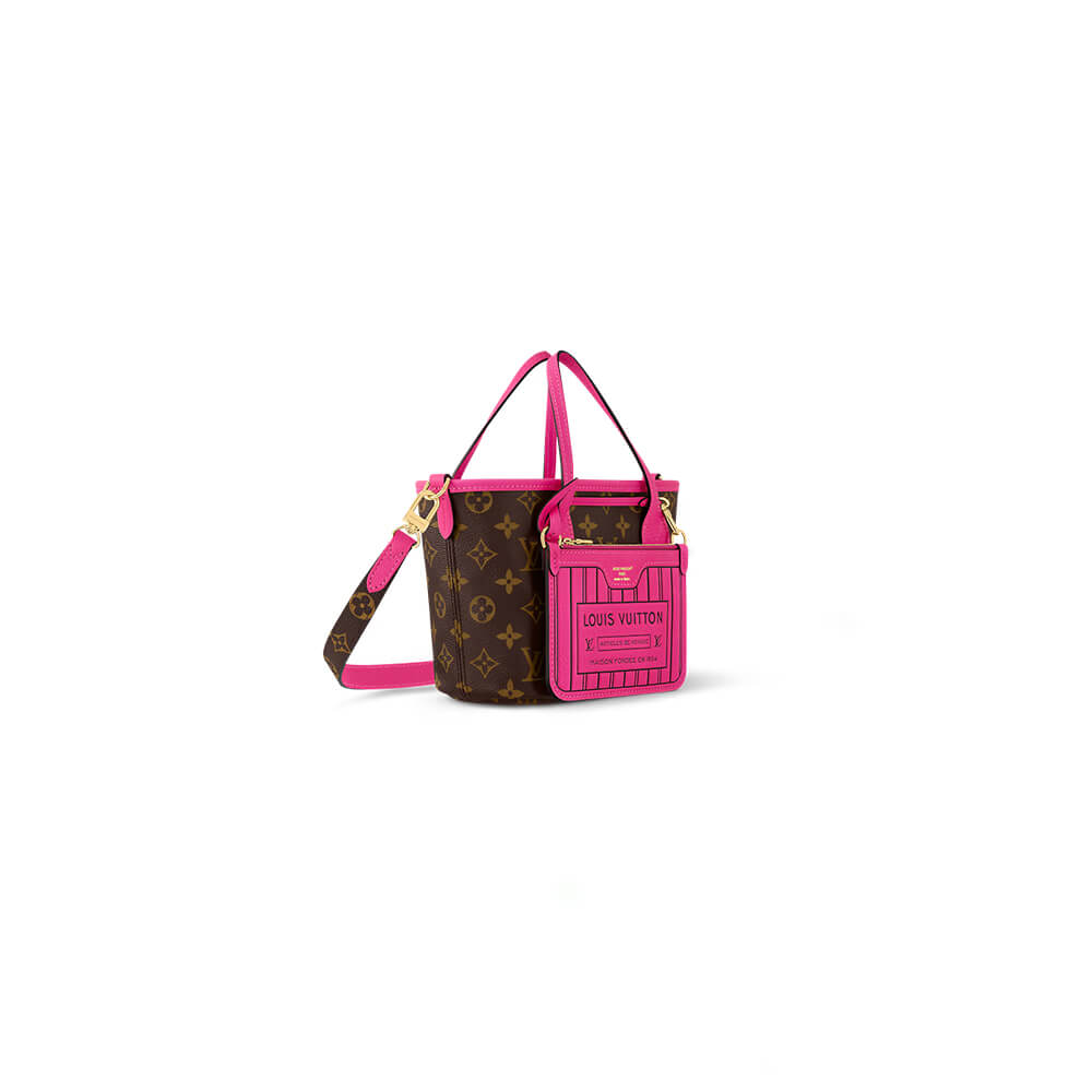 LV Neverfull Bandouliere Inside Out BB Bag - Replica Luxury Bags™