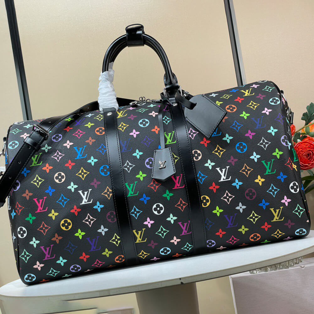 LV x TM Keepall Bandouliere 50 Bag - Replica Luxury Bags™