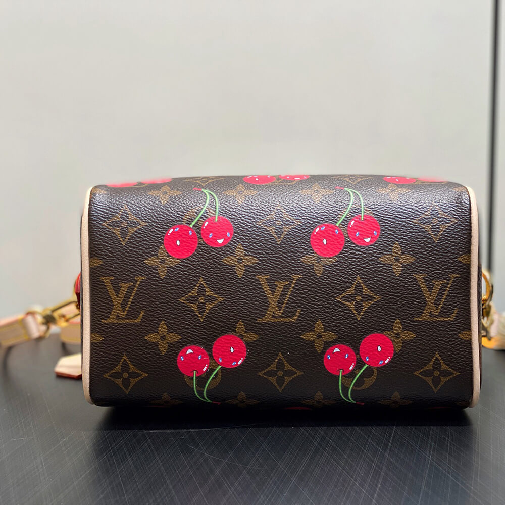 LV x TM Speedy Bandouliere 20 Cherry Bag - Replica Luxury Bags™