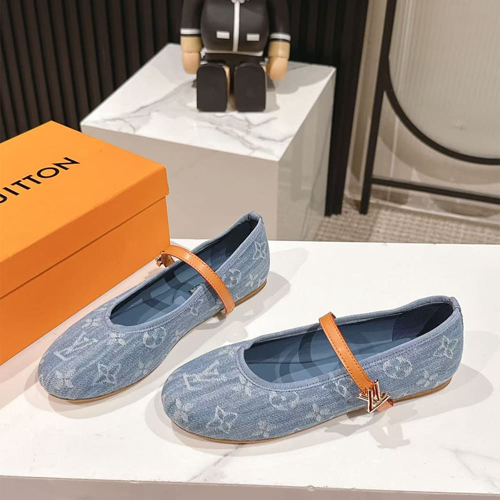 LV Romy Flat Ballerina Shoes - Replica Luxury Bags™