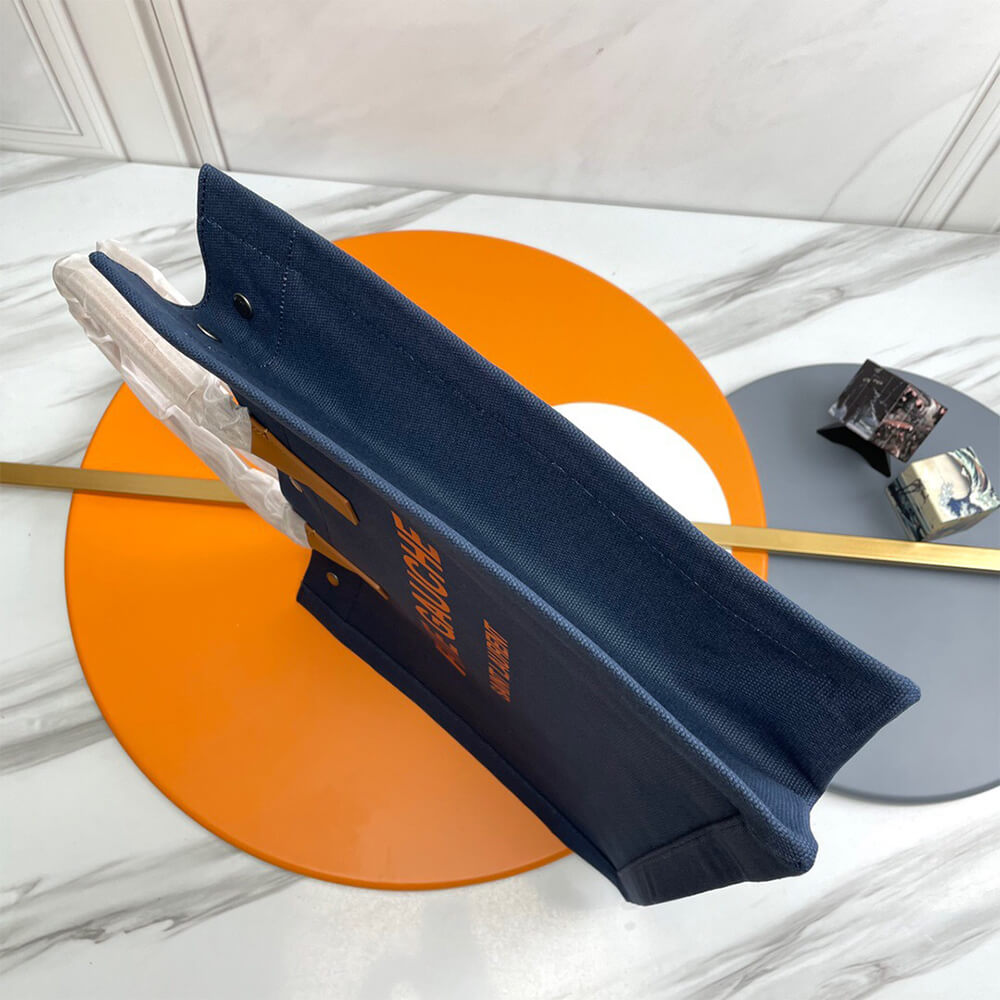 YSL Rive Gauche Large Tote Bag in Canvas - Replica Luxury Bags™