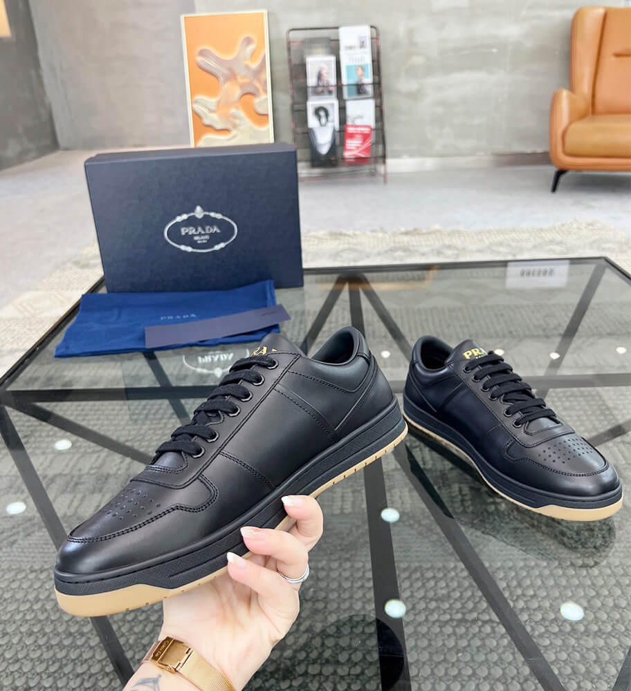 Prada Downtown nappa leather sneakers Shoes - Replica Luxury Bags™