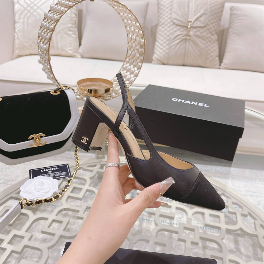 Chanel Slingback Sandal Shoes - Replica Luxury Bags™