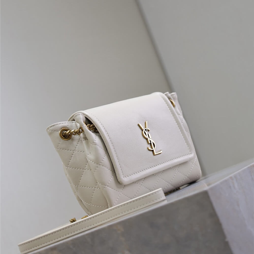 YSL Mini Nolita Bag in Lambskin - Replica Luxury Bags™