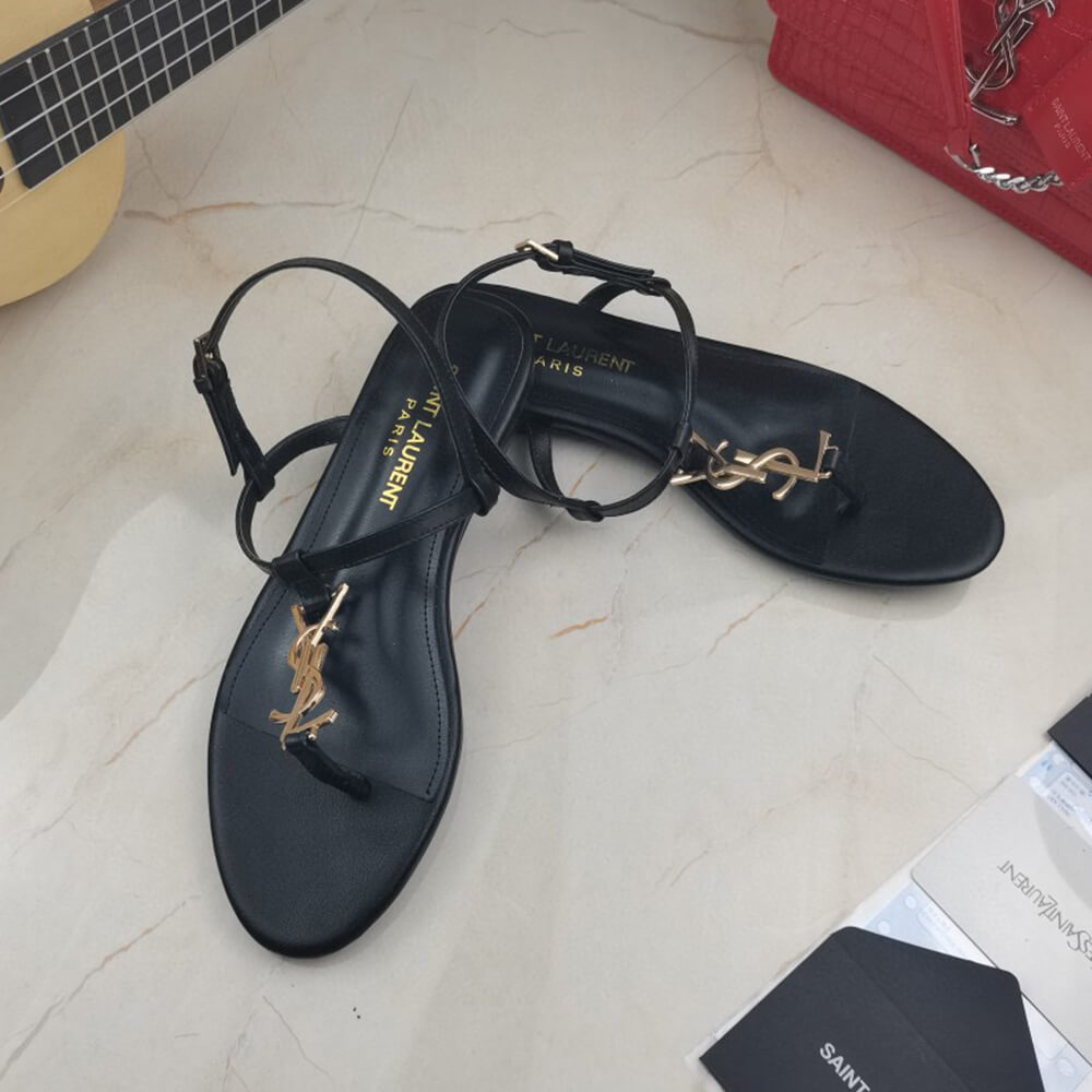 YSL CASSANDRA SANDALS IN SILK SATIN Shoes - Replica Luxury Bags™