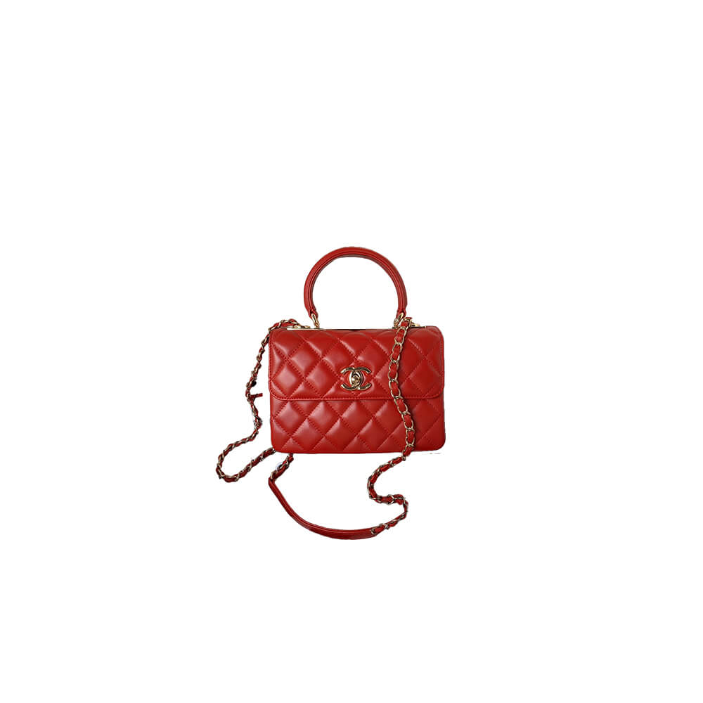 Chanel Mini Flap Bag with Top Handle - Replica Luxury Bags™