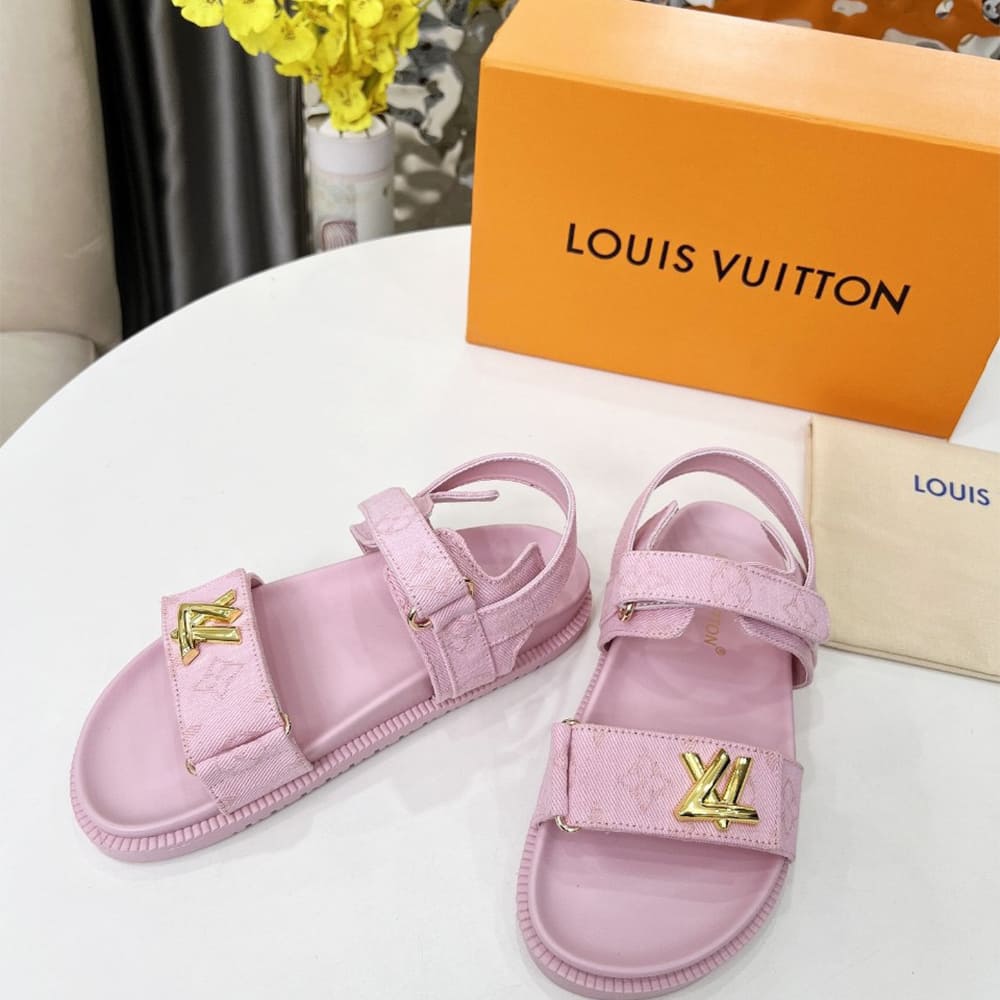 LV Sunset Flat Comfort Sandal Shoes - Replica Luxury Bags™