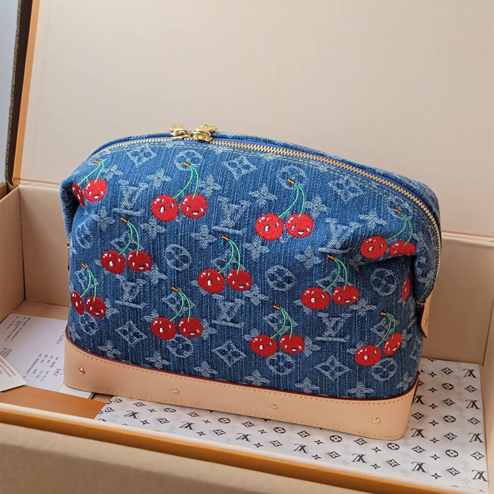 LV x TM Cosmetic Pouch GM Wallet Bag - Replica Luxury Bags™