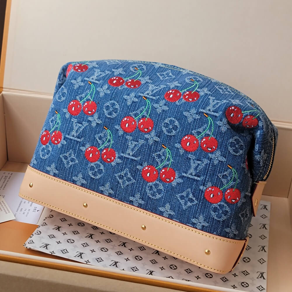 LV x TM Cosmetic Pouch GM Wallet Bag - Replica Luxury Bags™