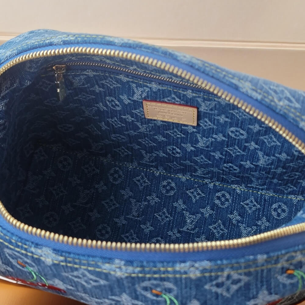 LV x TM Cosmetic Pouch GM Wallet Bag - Replica Luxury Bags™