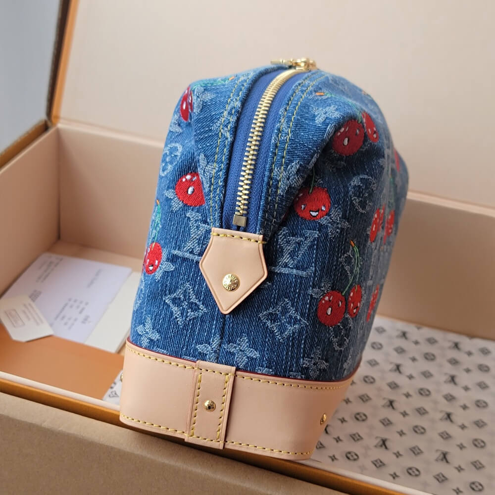 LV x TM Cosmetic Pouch GM Wallet Bag - Replica Luxury Bags™