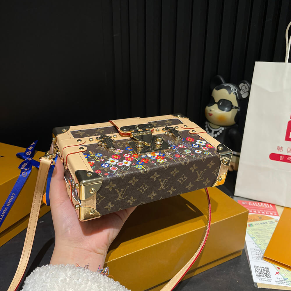 LV x TM Petite Malle Bag - Replica Luxury Bags™