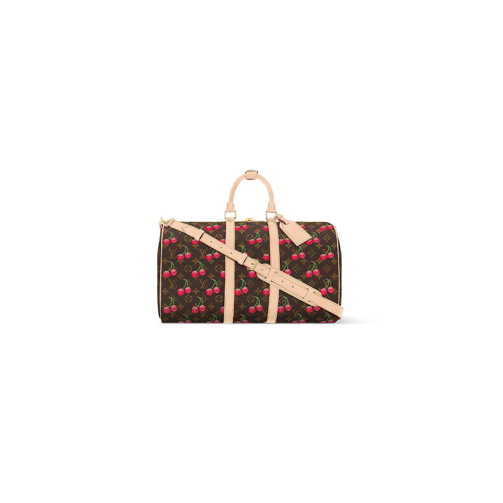 LV x TM Keepall Bandoulière 45 Bag - Replica Luxury Bags™