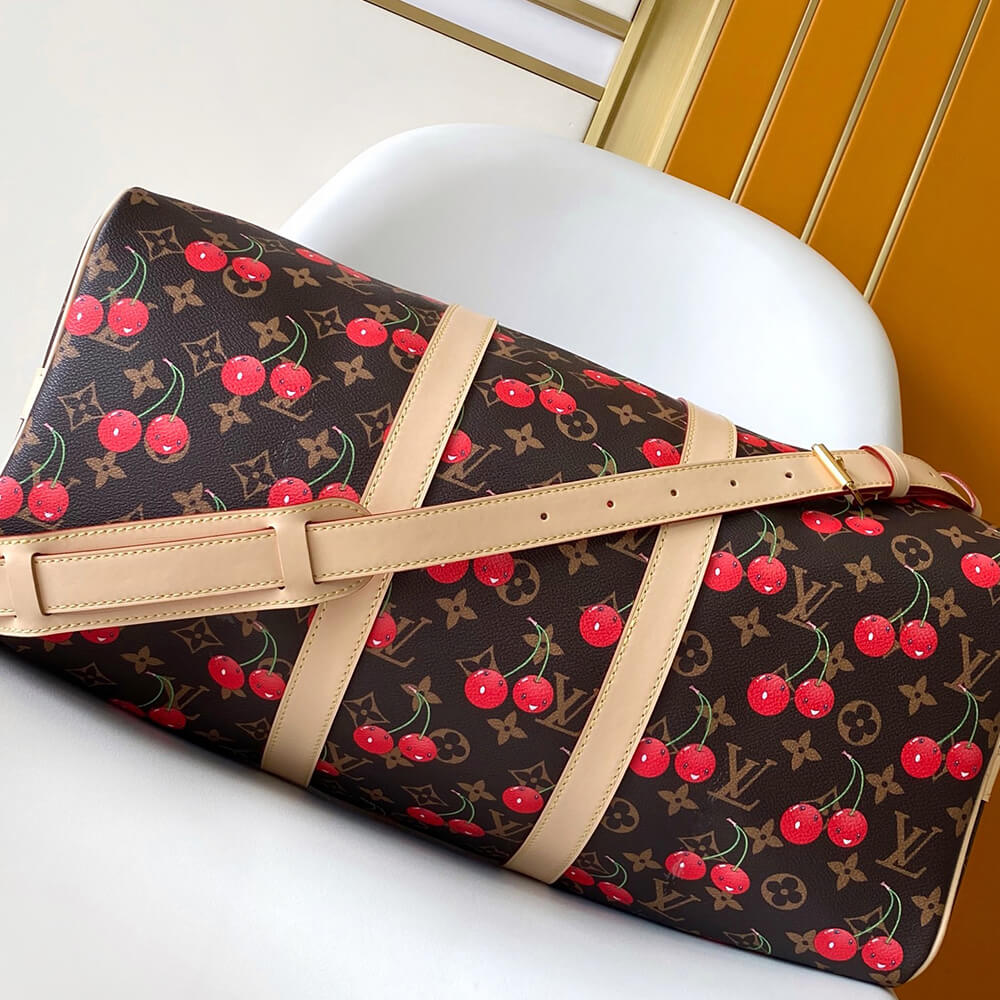 LV x TM Keepall Bandoulière 45 Bag - Replica Luxury Bags™