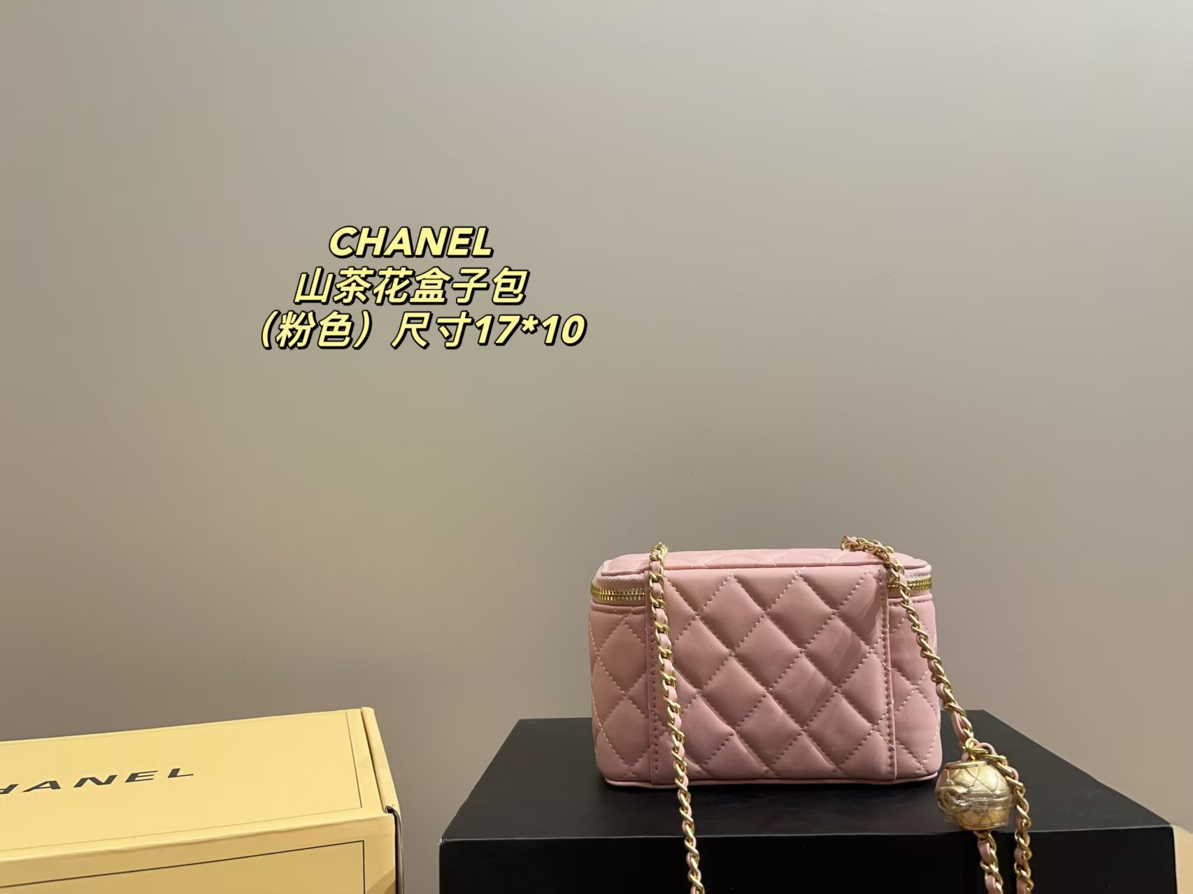 Chanel Quilted Pearl Crush Mini Vanity Case Bag - Replica Luxury Bags™