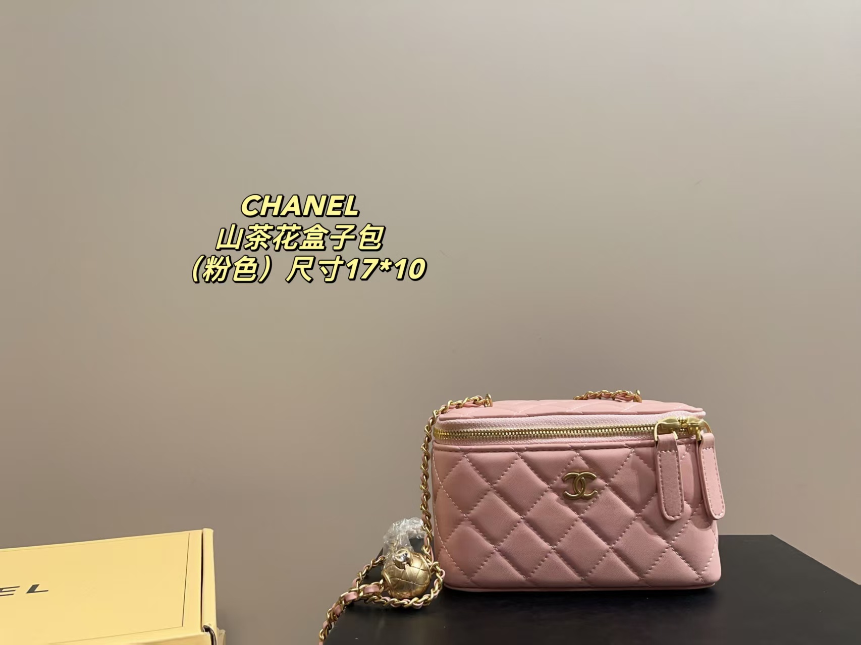Chanel Quilted Pearl Crush Mini Vanity Case Bag - Replica Luxury Bags™