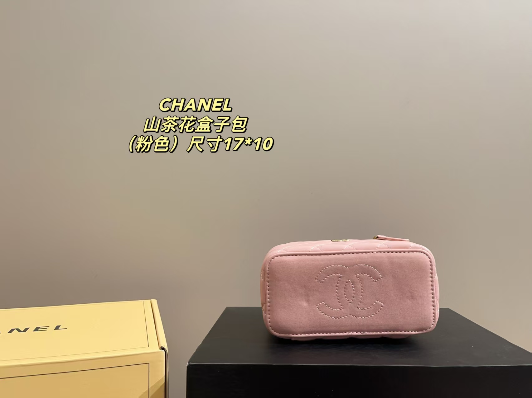 Chanel Quilted Pearl Crush Mini Vanity Case Bag - Replica Luxury Bags™