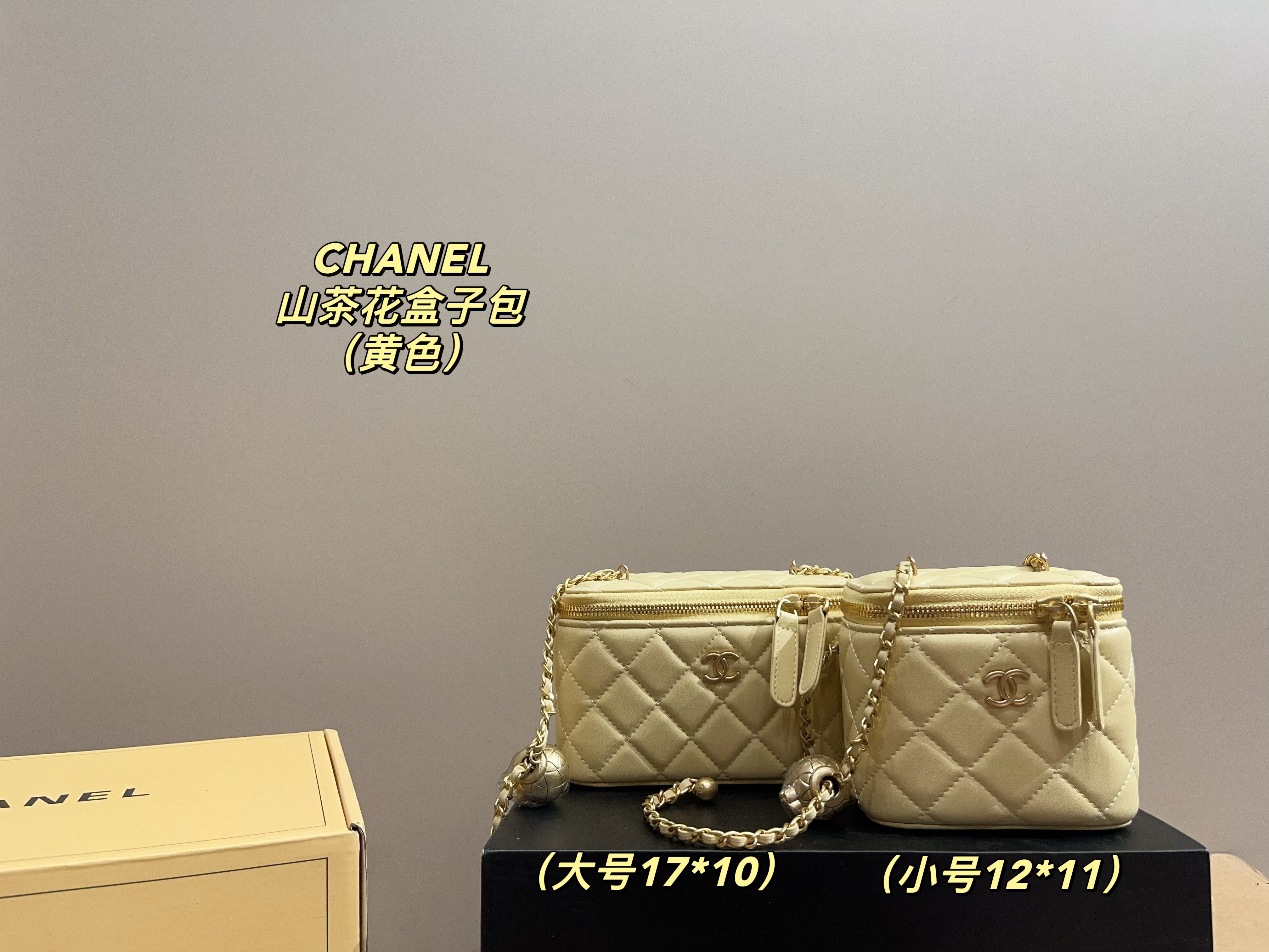 Chanel Quilted Pearl Crush Mini Vanity Case Bag - Replica Luxury Bags™