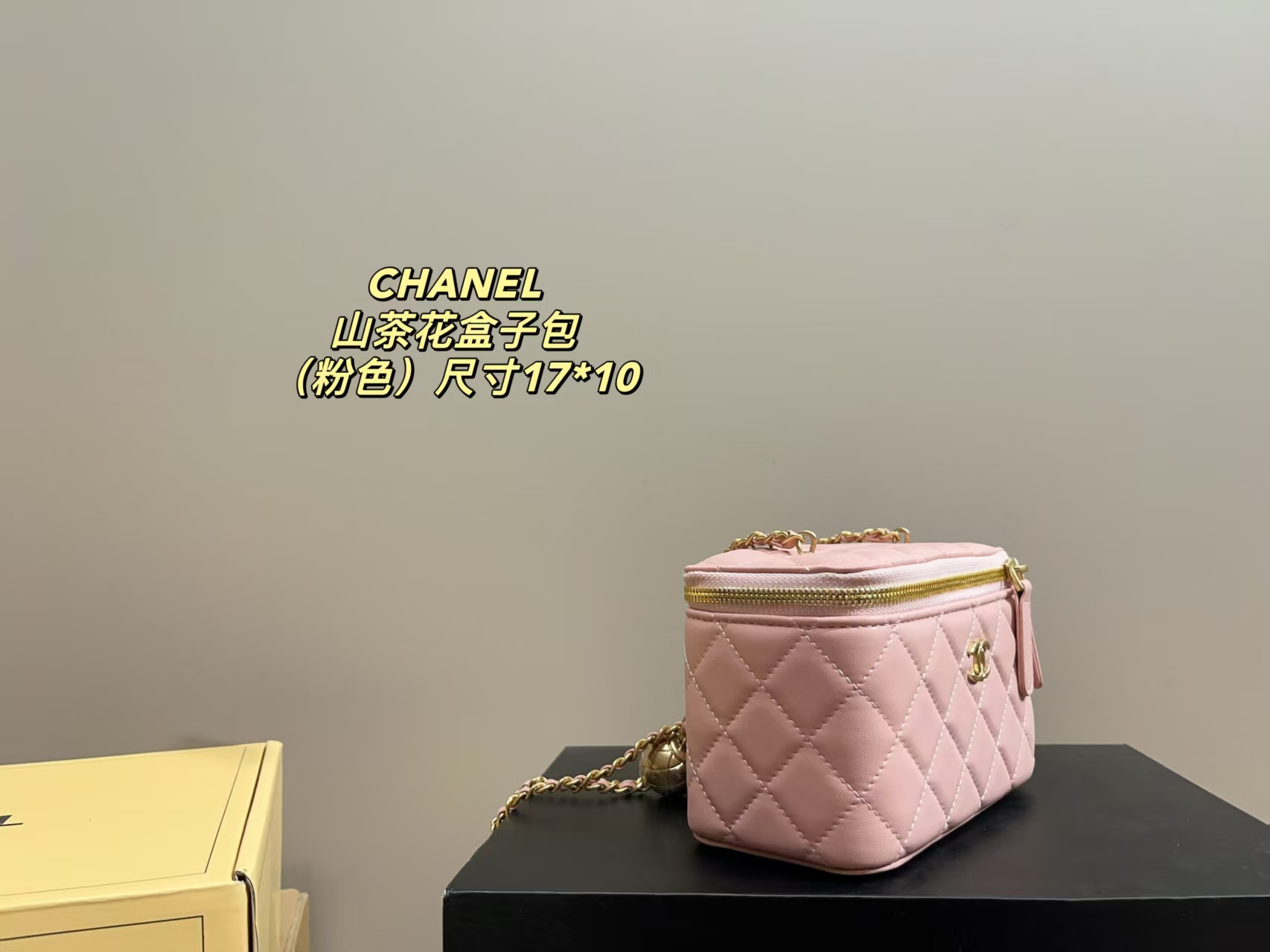 Chanel Quilted Pearl Crush Mini Vanity Case Bag - Replica Luxury Bags™