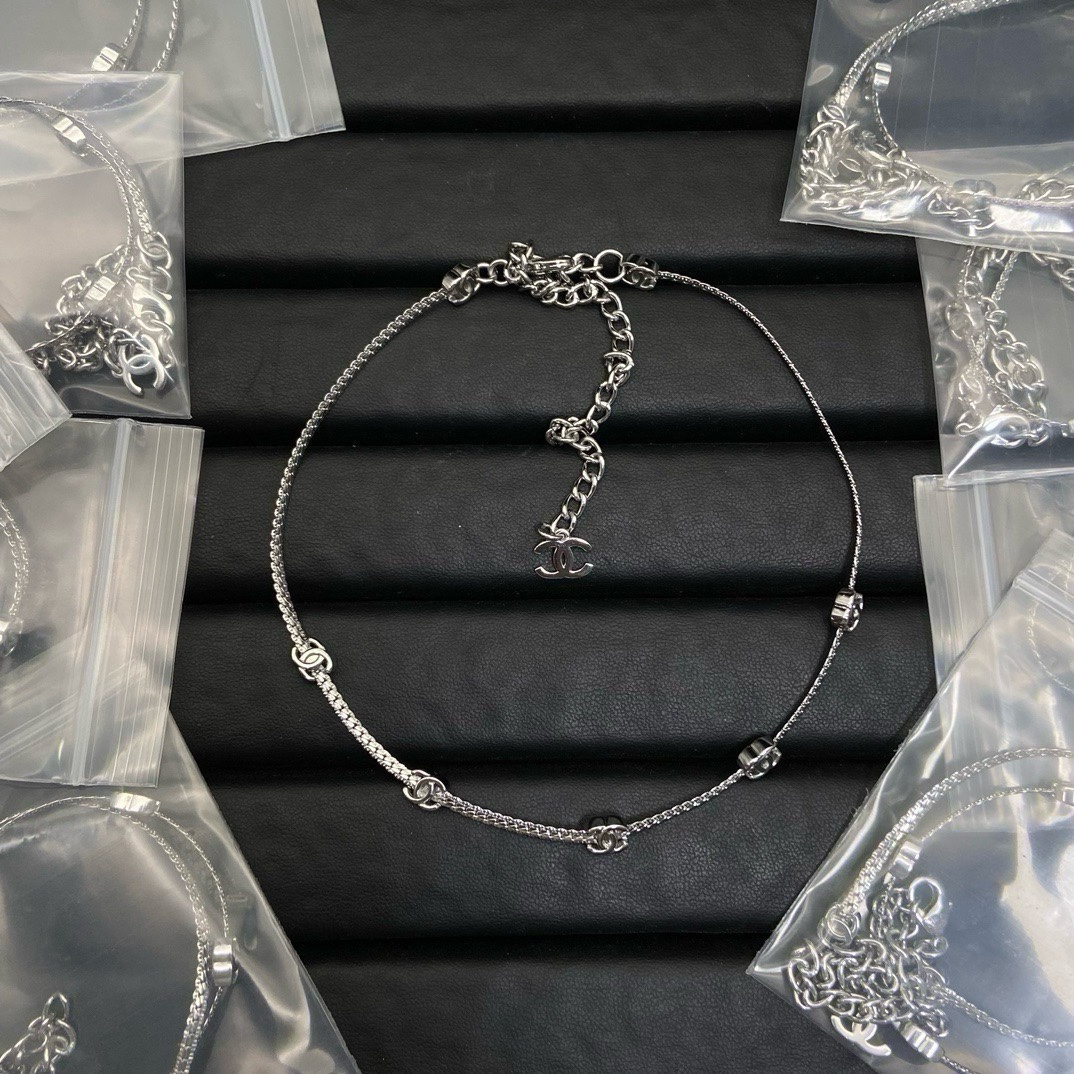 Chanel Snake Chain Choker Necklace - Rep Fashion™