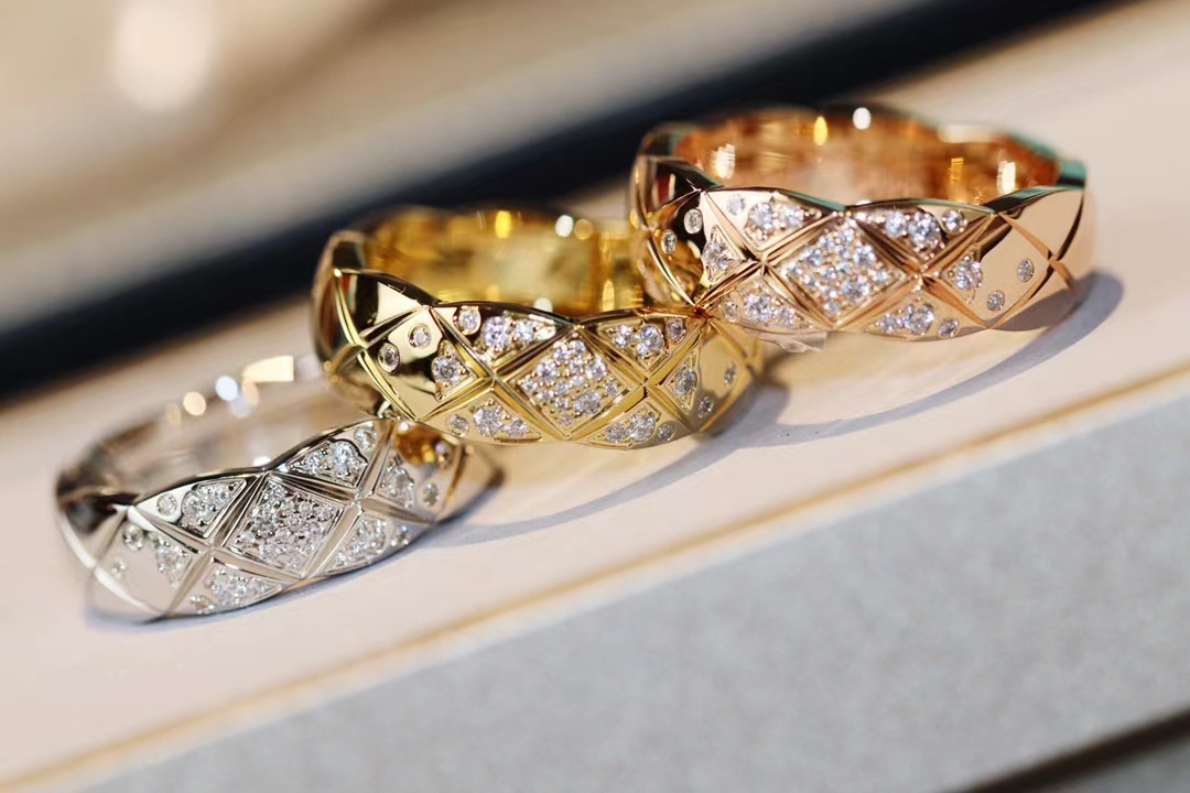 Chanel Diamond Coco Crush Ring - Wide - Rep Fashion™