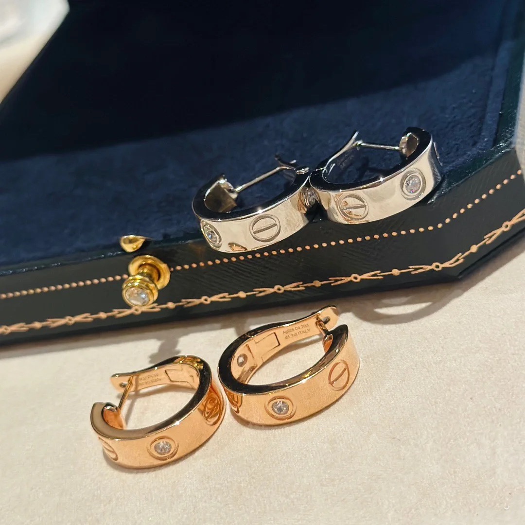 Cartier LEVE Half Hoop Earrings - Rep Fashion™