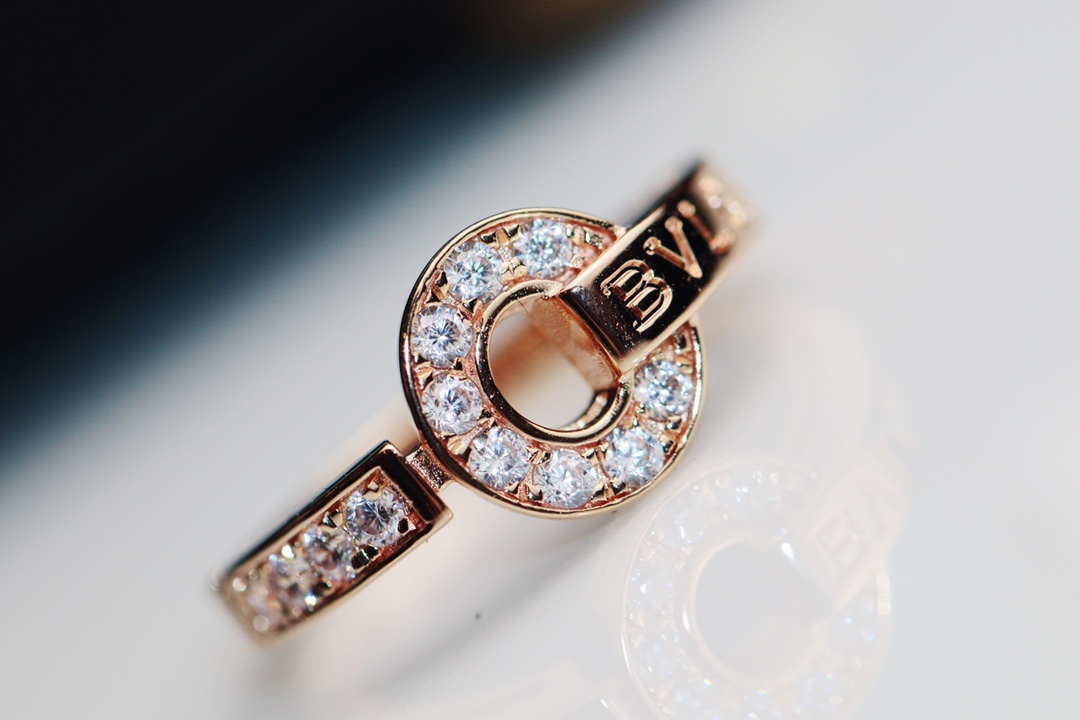 Bvlgari Bvlgari Rose Gold Diamond Ring - Rep Fashion™