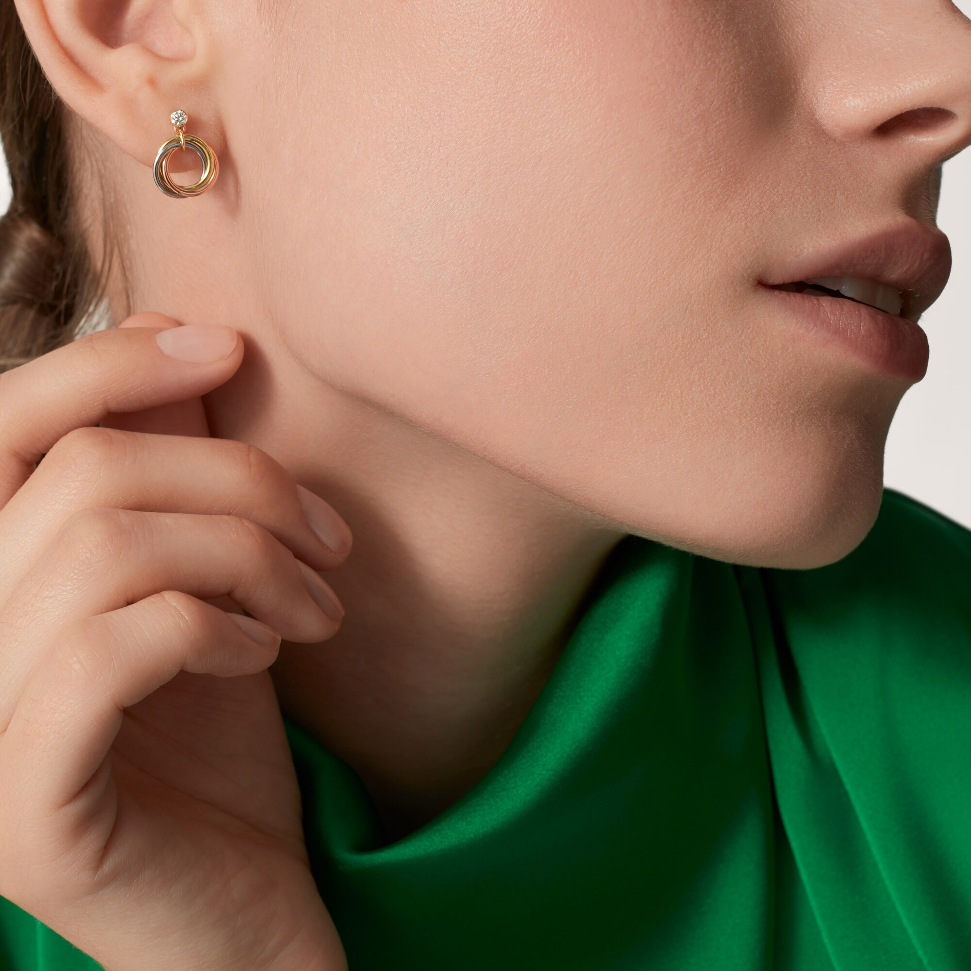 Cartier Trinity Earrings, Brilliant-cut Diamonds - Rep Fashion™