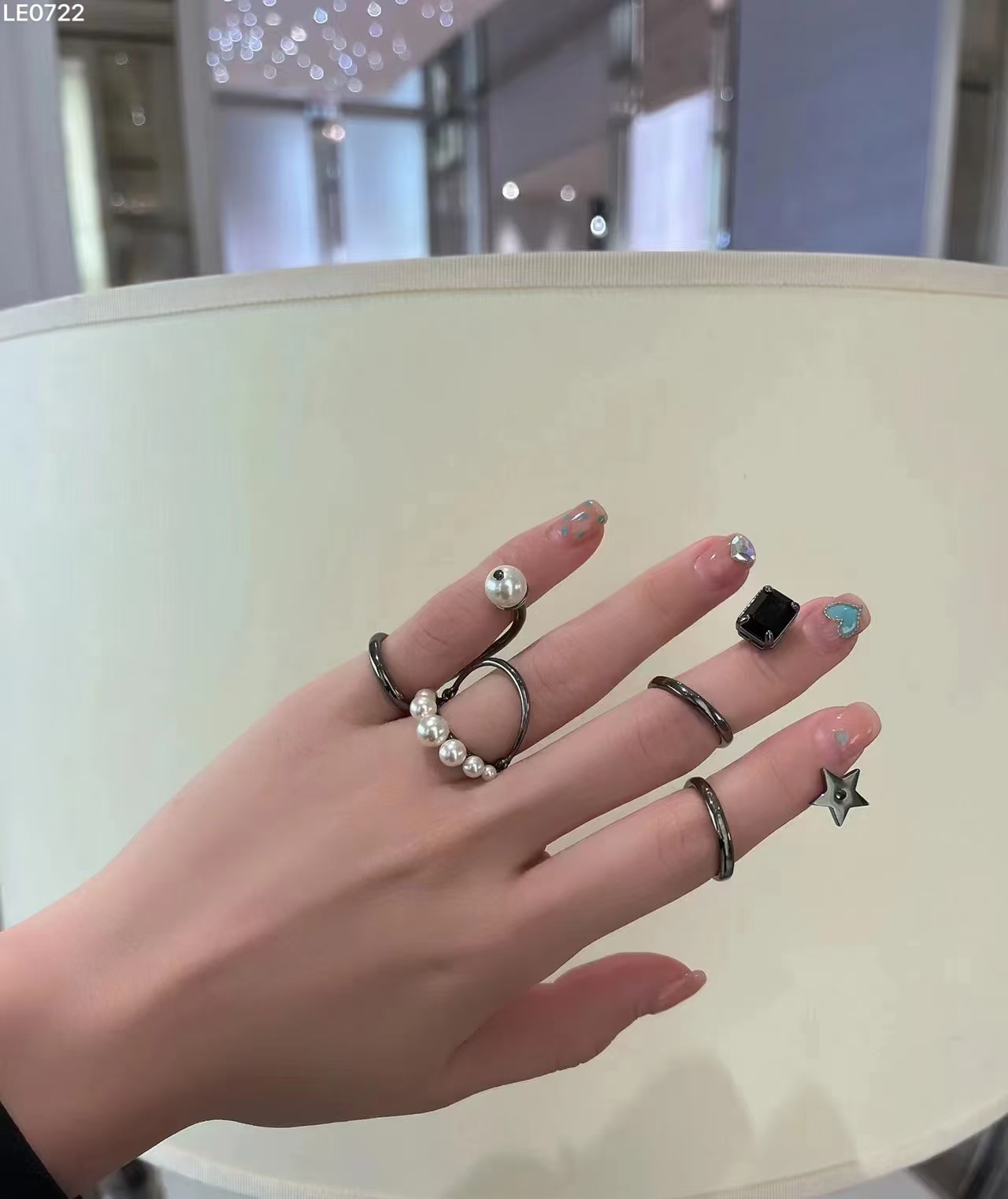 Dior Funny Knuckle Rings - 4 Pieces - Rep Fashion™