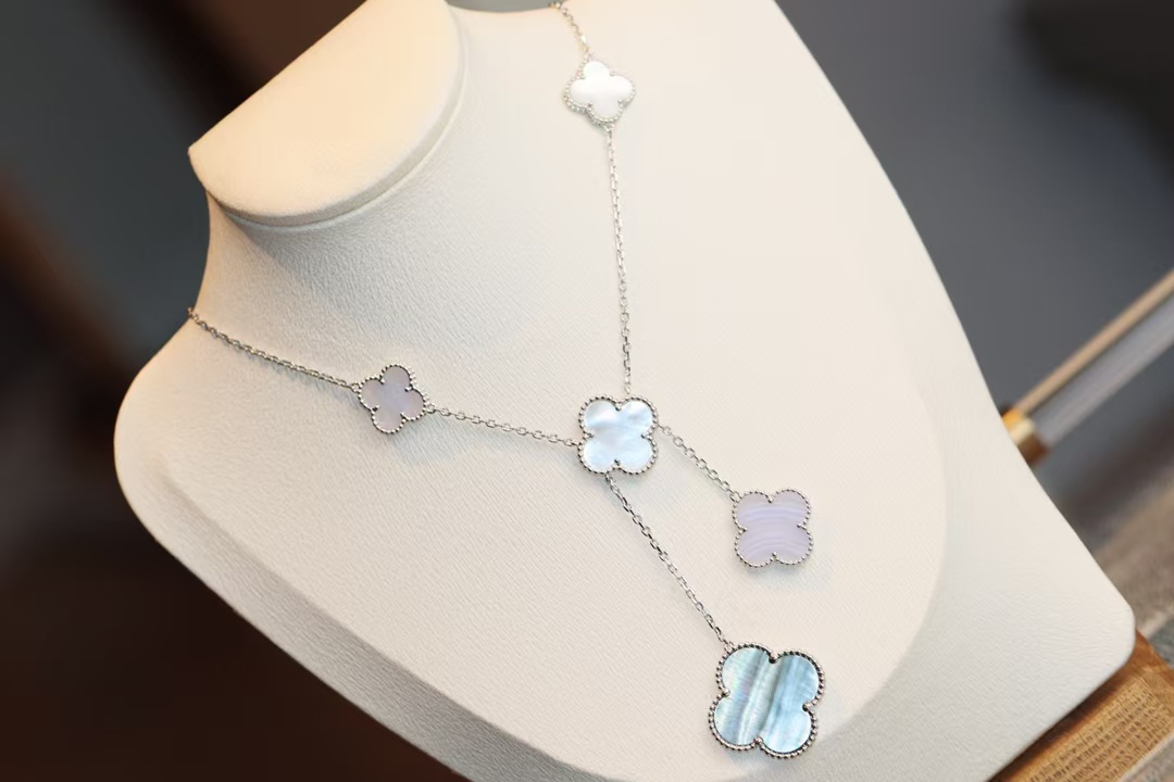 VCA Magic Alhambra Necklace, 6 Motifs - Rep Fashion™