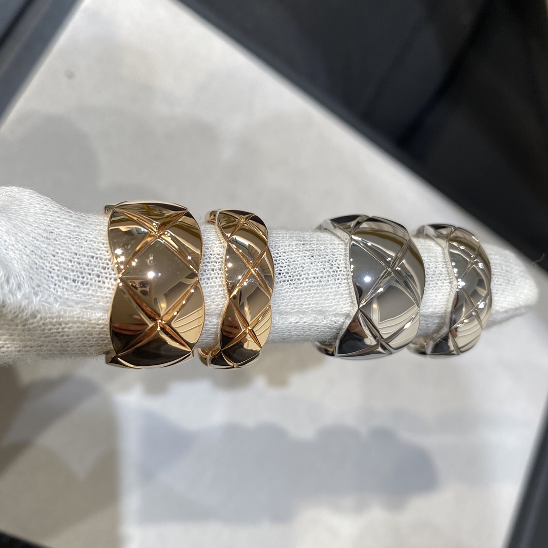Chanel No Diamond Wide Coco Crush Ring - Rep Fashion™