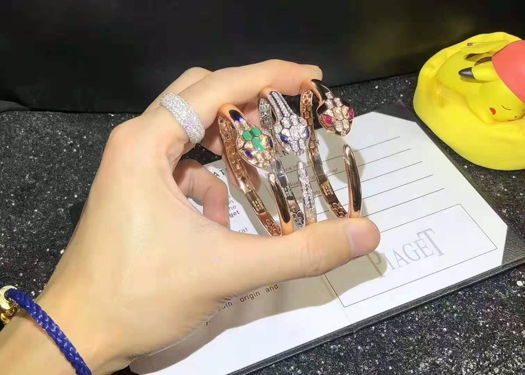 Dupe Bvlgari Serpenti Viper Bracelet Bangle Cuff - Rep Fashion™